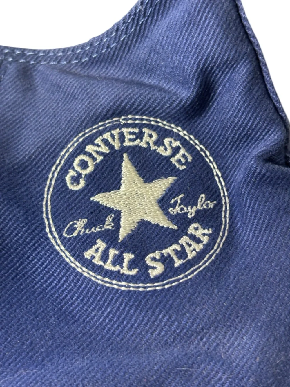 Converse Chuck Taylor All Star Shoes Men’s Size 11 Blue High Top Canvas Unisex - Picture 4 of 8